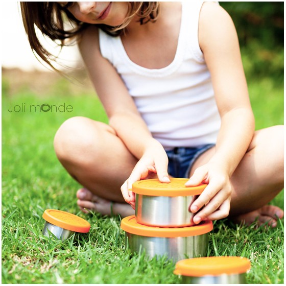 Boite inox & silicone Quadrio - Petite