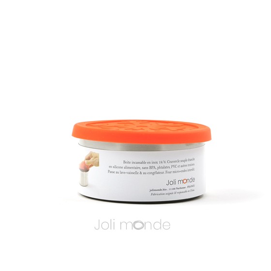 Boite inox & silicone Quadrio - Petite