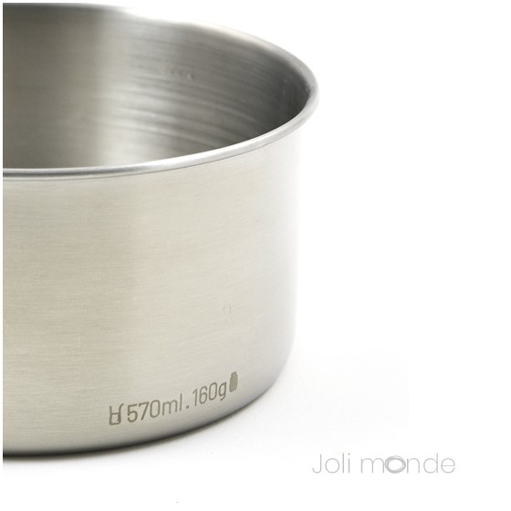 Boite inox & silicone Quadrio - Large