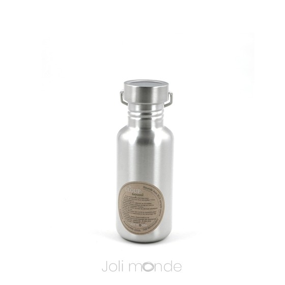 Gourde 100% inox 600 ml - La GLOUP