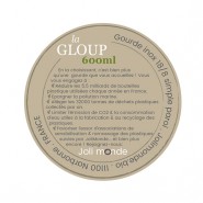 Gourde 100% inox 600 ml - La GLOUP