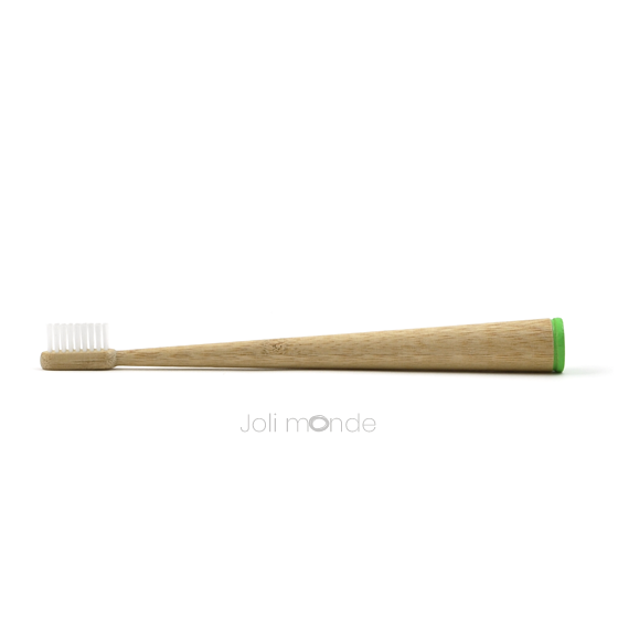 Brosse à dents bambou - CONICOLOR - Green