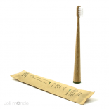 Brosse à dents bambou - CONICOLOR - Kaki