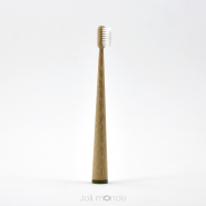 Brosse à dents bambou - CONICOLOR - Kaki