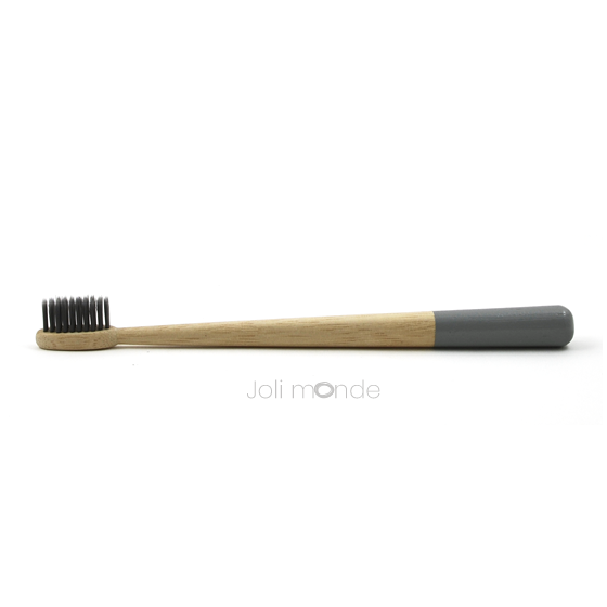 Brosse à dents bambou - RONDOCOLOR - Gris Gris