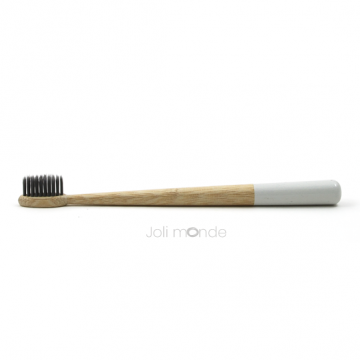 Brosse à dents bambou - RONDOCOLOR - Gris Perle 2