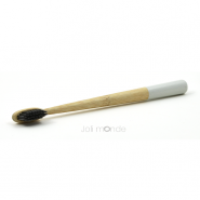 Brosse à dents bambou - RONDOCOLOR - Gris Perle