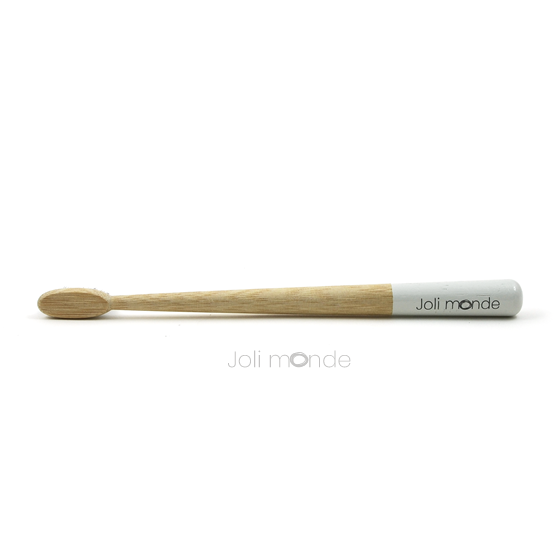 Brosse à dents bambou - RONDOCOLOR - Gris Perle