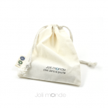 C'est dans la poche - 3 couverts pliables & leur pochette coton Bio