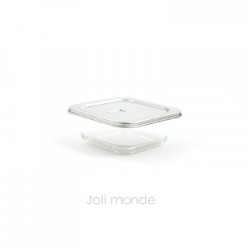 Contenant De verre & d'inox 520ml - Joli Monde