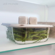 Contenant De verre & d'inox 800ml - Joli Monde