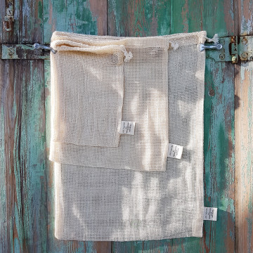 Ensemble 3 sacs à vrac - Fruits & légumes 2