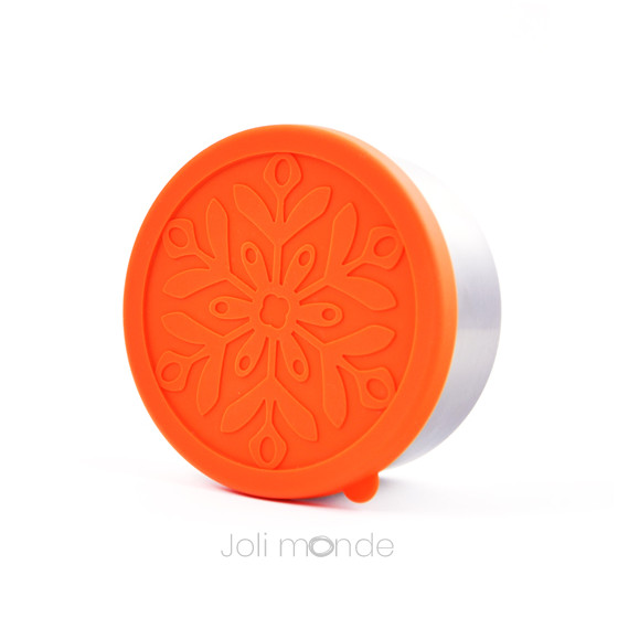 Ensemble 4 boites inox & silicone Quadrio