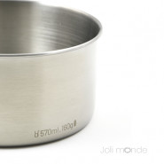 Ensemble 4 boites inox & silicone Quadrio