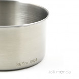 Ensemble 4 boites inox & silicone Quadrio