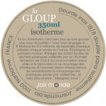 Gourde inox 350 ml - La GLOUP isotherme