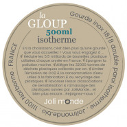 Gourde inox 500 ml - La GLOUP isotherme