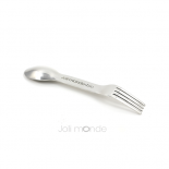 In Steel, couverts 2-en-1 inox