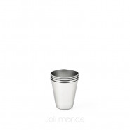 La Mini timbale inox 75 ml