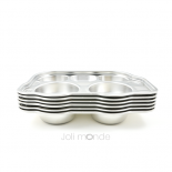 P'tit Bus - Plateau repas 5 compartiments Kids