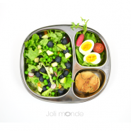 Plateau inox 3 parts