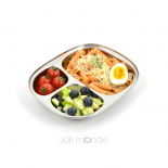 Plateau inox 3 parts - Kids