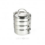 Tiffin rond 4 étages