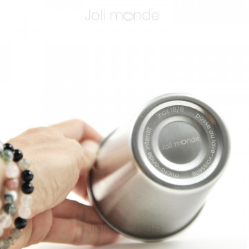 Verre inox 350 ml SILVER 2