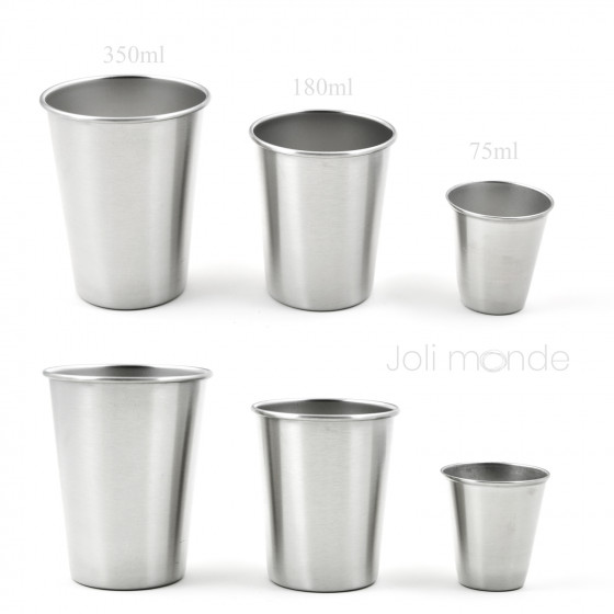 Verre inox 350 ml SILVER