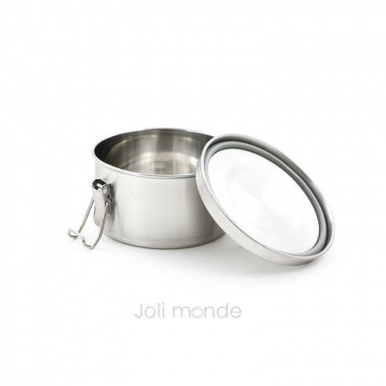 Boite cylindre La Retro Petite . Diam 10cm