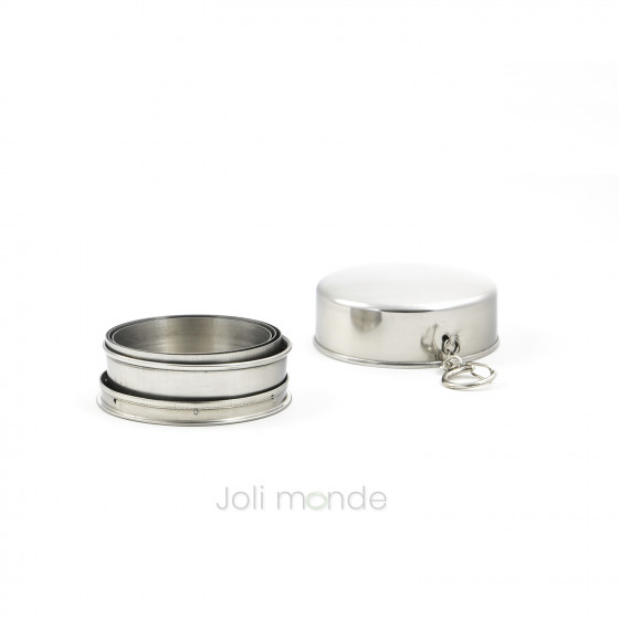 Timbale pliante inox - La Baroudeuse - 250ml