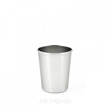 Verre inox 180 ml SILVER - JOLI MONDE 2