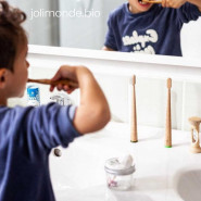 Brosse à dents bambou - CONICOLOR - Green