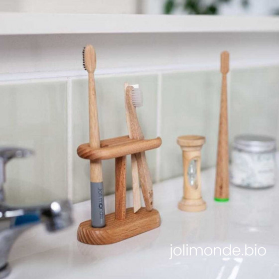 Brosse à dents bambou - RONDOCOLOR - Lila des champs