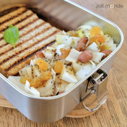 Boite La Bento bambou inox . 1000 ml - JOLI MONDE