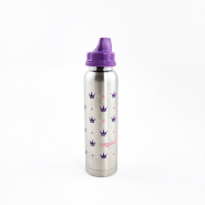 Tasse à boire inox isotherme 270 ml POIS BLEU . Organic Kidz