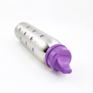 Tasse à boire inox isotherme 270 ml POIS BLEU . Organic Kidz