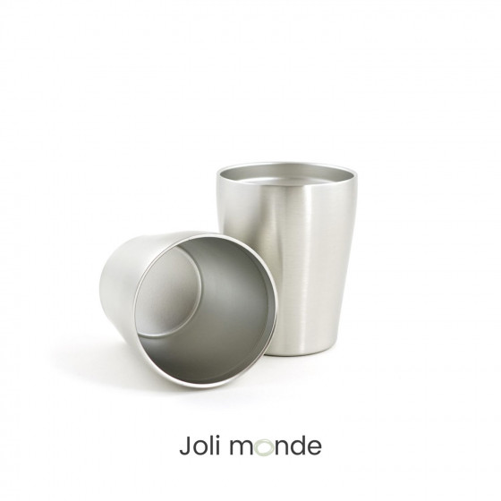 La P'tite timbale inox isotherme 250ml - JOLI MONDE