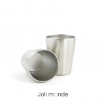 La P'tite timbale inox isotherme 250ml - JOLI MONDE