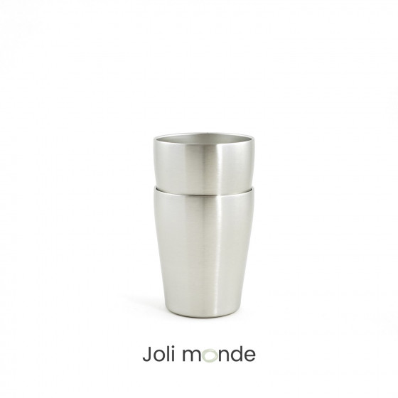La P'tite timbale inox isotherme 250ml - JOLI MONDE