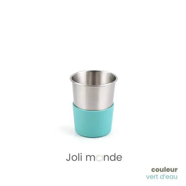 Base anti-choc silicone pour timbale et verre à boire - Joli Monde