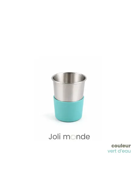 Base anti-choc silicone pour timbale et verre à boire - Joli Monde