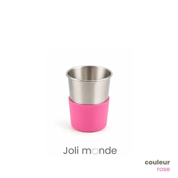 Base anti-choc silicone pour timbale et verre à boire - Joli Monde
