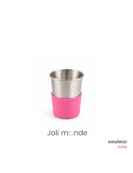 Base anti-choc silicone pour timbale et verre à boire - Joli Monde