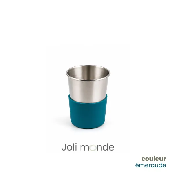 Base anti-choc silicone pour timbale et verre à boire - Joli Monde