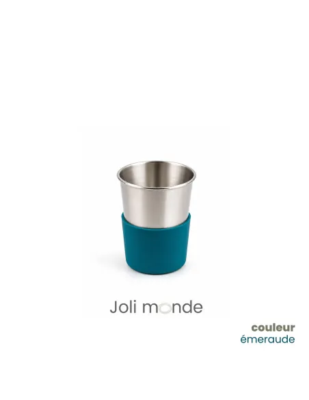 Base anti-choc silicone pour timbale et verre à boire - Joli Monde