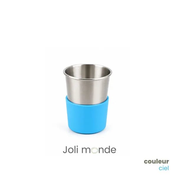Base anti-choc silicone pour timbale et verre à boire - Joli Monde
