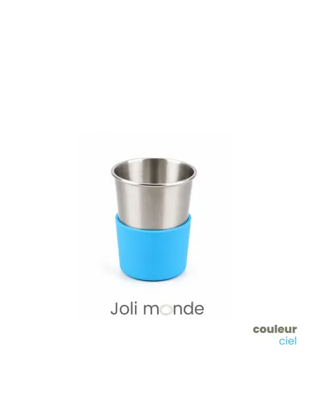 Base anti-choc silicone pour timbale et verre à boire - Joli Monde